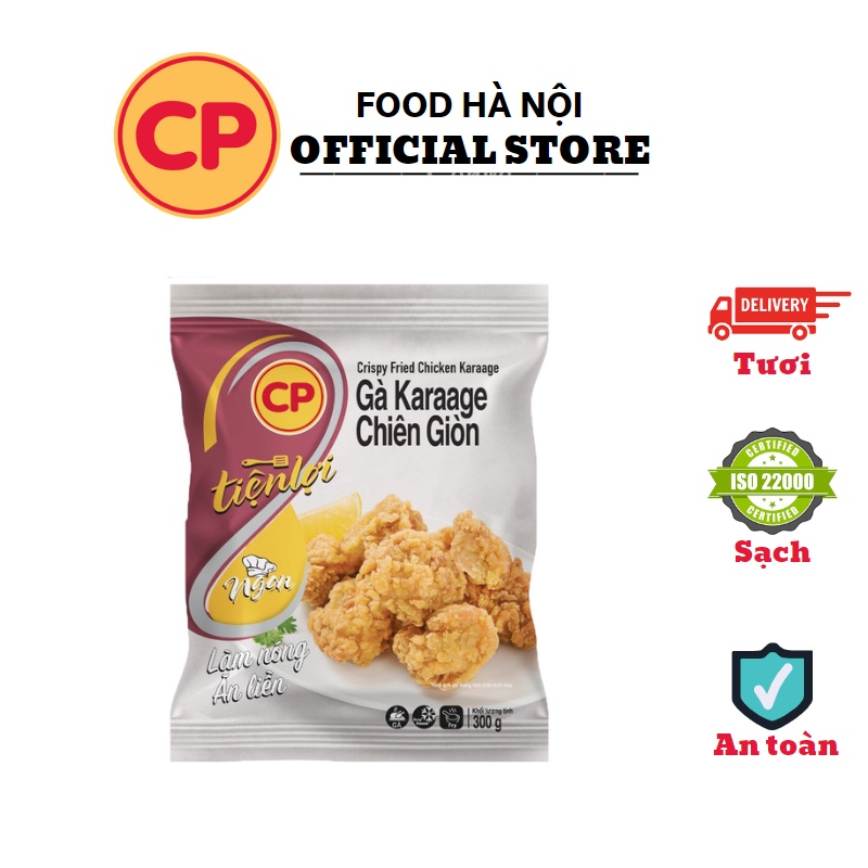 Gà chiên CP - Gà Karaage chiên giòn túi 300g