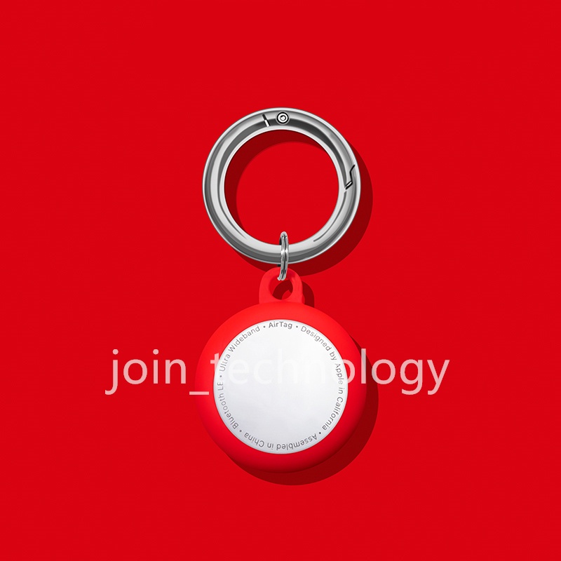 Iphone Airtag case positioning tracking anti-lost device cartoon pvc material+buckle Cartoon style