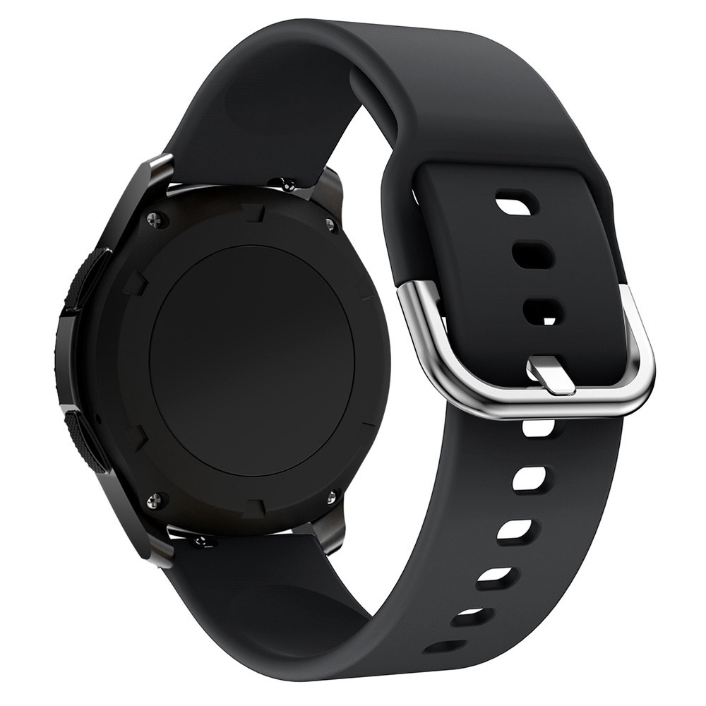Dây đồng hồ silicon nam nữ 20mm 22mm dây đồng hồ cao su thay thế samsung watch 4 3 2 galaxy fit amazfit gts huawei fit