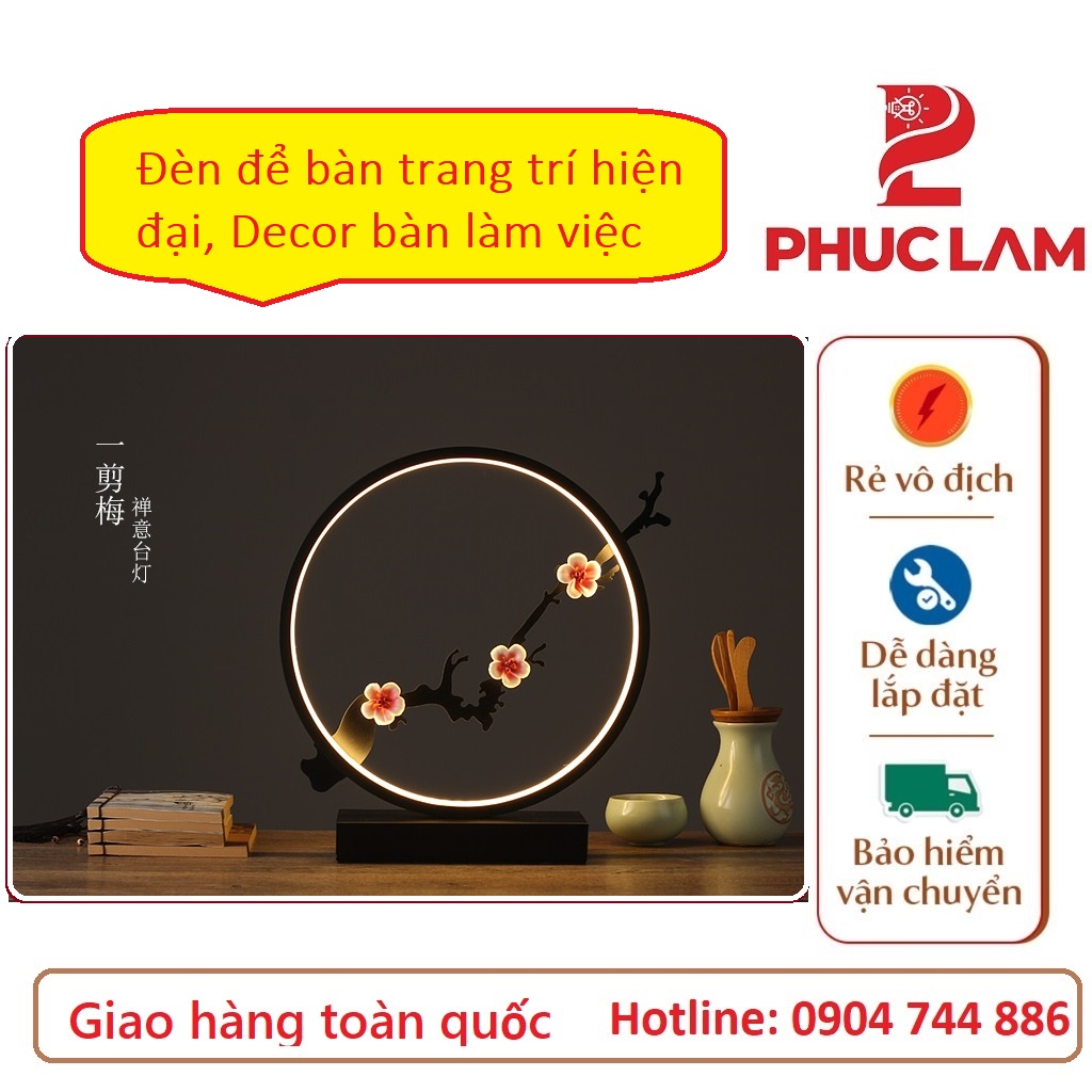 Đèn ngủ để bàn, đèn bàn trang trí