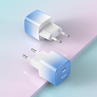 Cốc sạc Hoco C101A USB Type-C PD20W (Xanh) - Nhat Tin Authorised Store