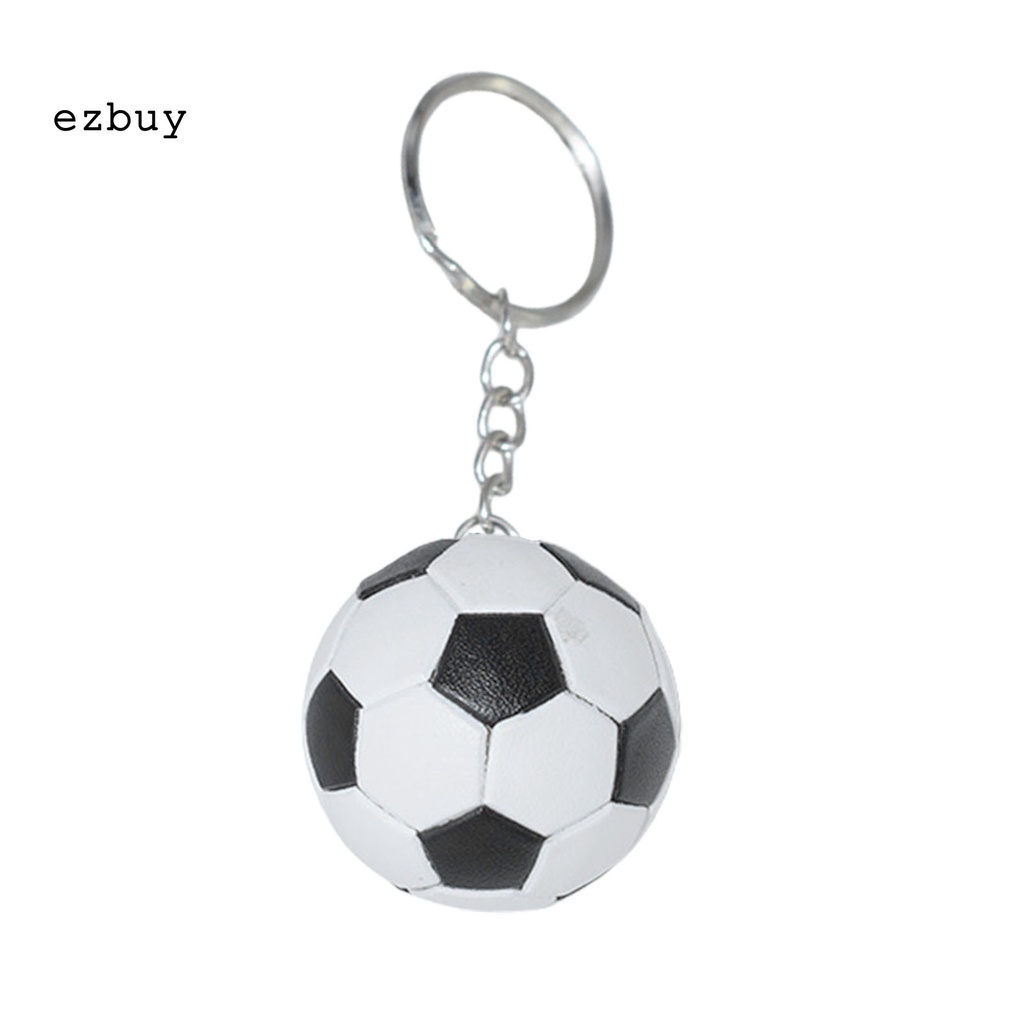 Ezbuy Móc Chìa Khóa Bằng PVC Họa Tiết Bóng Đá Màu Sắc Sống Động Kích Thước Nhỏ Gọn Dễ Treo Trang Trí Túi Xách Người Yêu