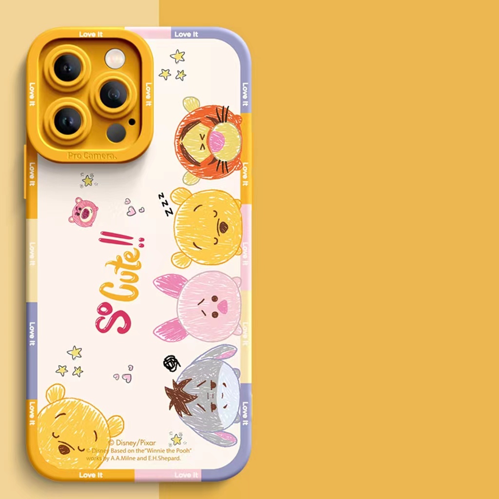 Ốp Điện Thoại TPU Họa Tiết Disney Cho iPhone 14 14pro 14Plus 14prm 13 13pro 13prm 11 7Plus 8Plus Xr XS 12 Pro Max