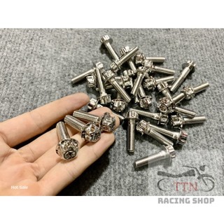 Ốc 8li3, 8li4, 8li6 salaya inox 304 mẫu s03