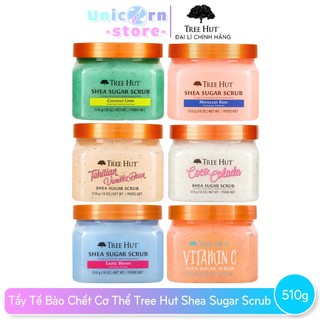 Tẩy tế bào chết cơ thể tree hut shea sugar scrub 510g