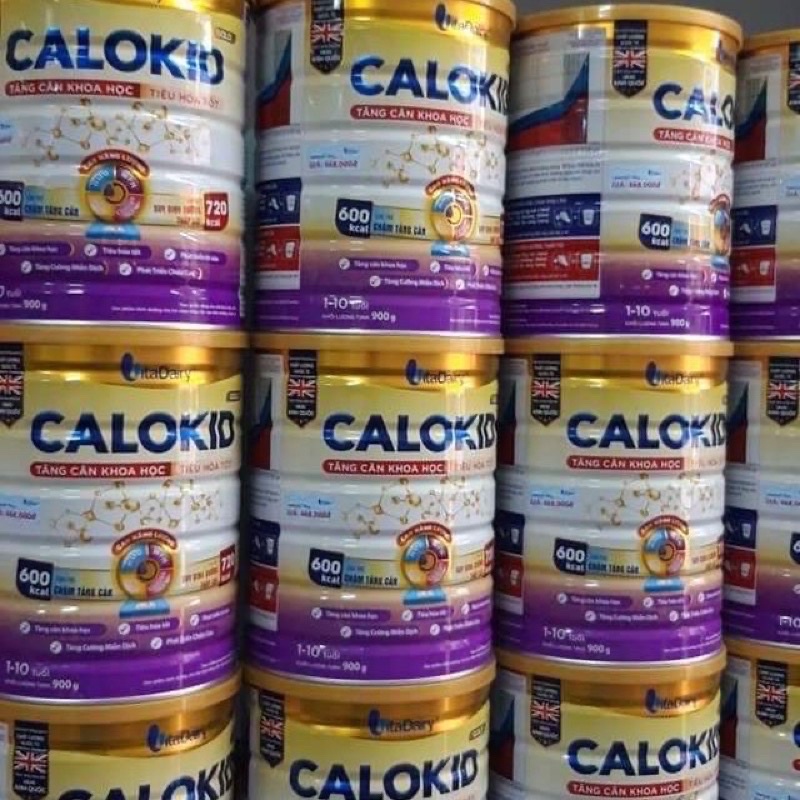 [TÍCH ĐIỂM ĐỔI QUÀ] Combo 2 lon Calokid 1+ lon 900grb(Date mới nhất)