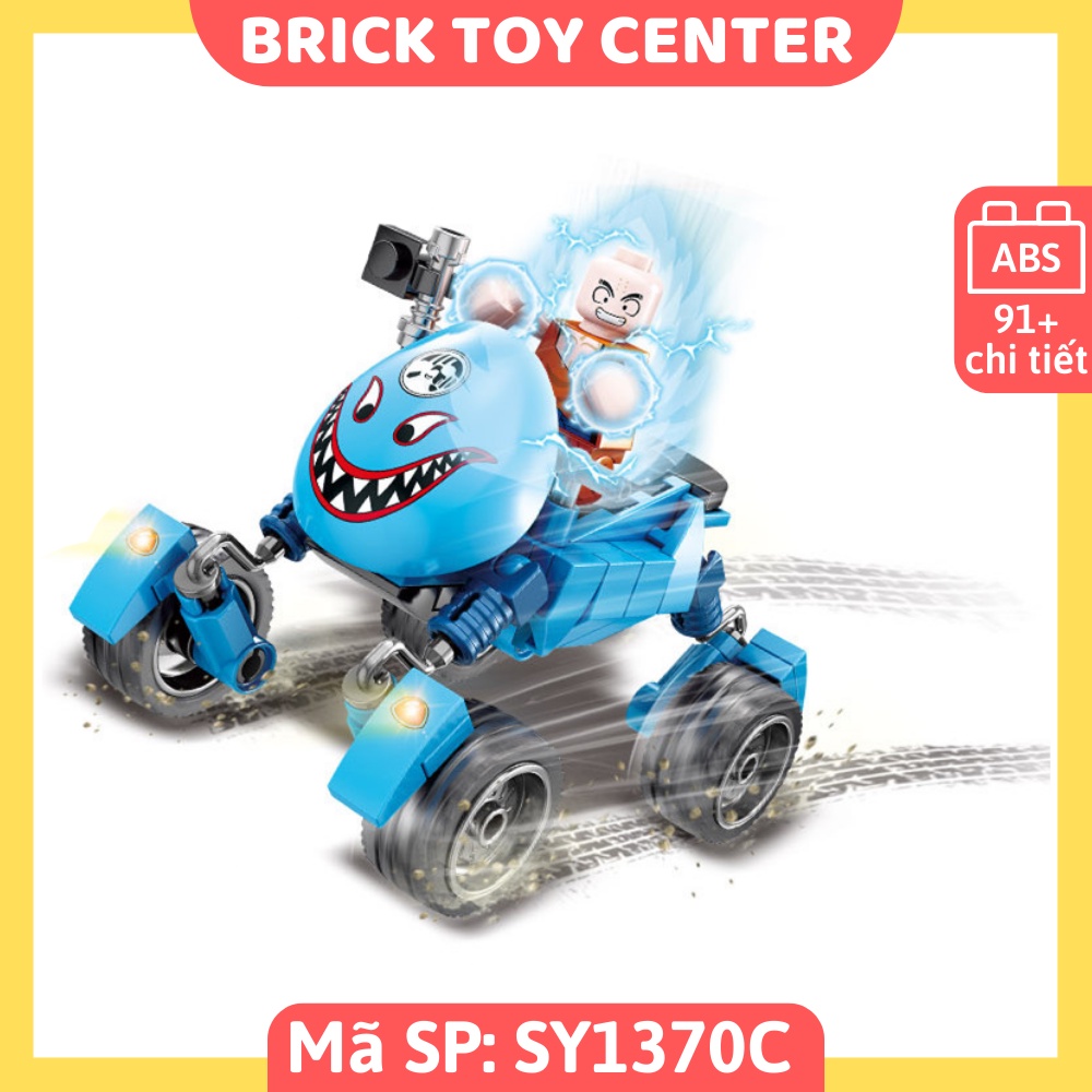 Mô hình lắp ráp nhân vật Dragon Ball 7 viên ngọc rồng Son Goku Vegheta Krillin đồ chơi xếp hình giá rẻ