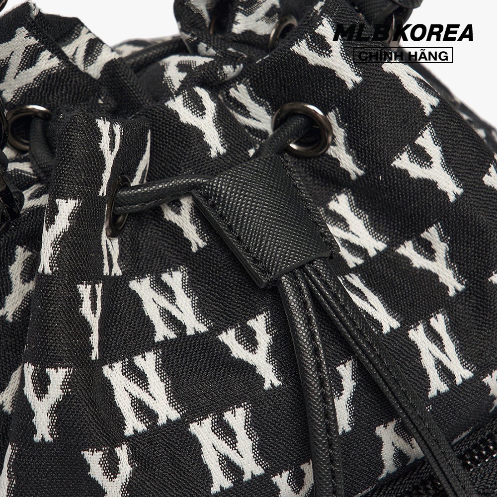 MLB - Túi rút dây Monogram Jacquard Bucket 3ABMS012N-50BKS