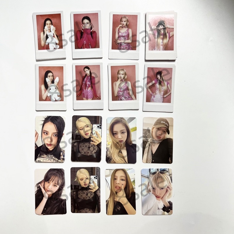 BLACKPINK Born Pink Photocard + Polaroid - Ảnh thần tượng chính hãng