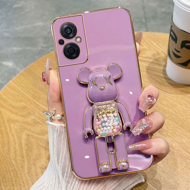 Ốp lưng OPPO RENO 8Z 5g RENO 8 Z 5g Reno8 Z 5g Ốp Điện Thoại Silicon Chống Sốc Mạ Điện DDTGZJ01 Cho OPPO RENO 8Z 5g RENO 8 Z 5g Reno8 Z 5g viền vuông cute