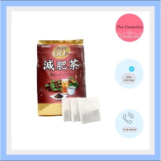 Trà thảo dược hỗ trợ giảm mỡ bụng Genpi Tea Orihiro 60 gói