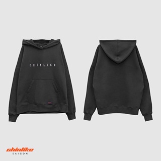 Gray basic hoodie - áo khoác nỉ bông màu xám