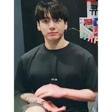 Áo phông nam chất cotton cao cấp Hybe của Namjoon và jungkook BTS