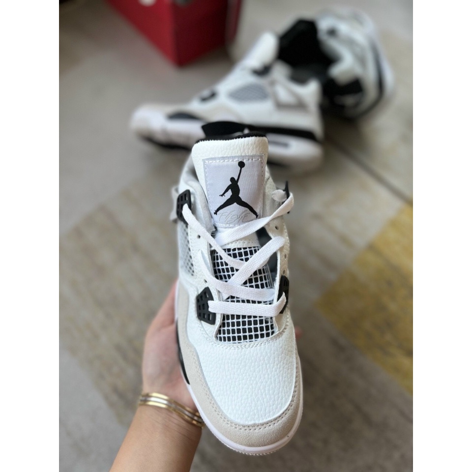 Giầy jordan 4 trắng chất đẹp giá rẻ