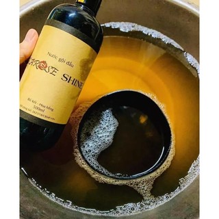 Nước gội đầu bồ kết hoa hồng Karose Shine Chai 500ML