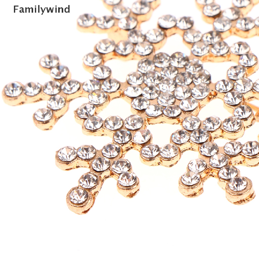 Ghim Cài Áo Hình Bông Tuyết Đính Đá Bằng Hợp Kim