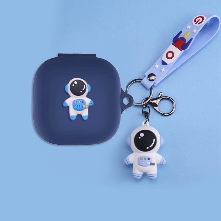 Vỏ Bảo Vệ Hộp Sạc Tai Nghe Bluetooth Baseus WM01 / WM02 / WM01 plus Bằng Silicon Họa Tiết Hoạt Hình Dễ Thương