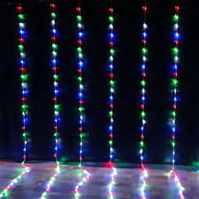 Dây Đèn Led Nháy Thả Rèm Mưa Rơi Nháy Thác Nước - Đèn Nháy Thả Mành, Trang Trí Cây Đẹp Lung Linh, Trang Trí Noel