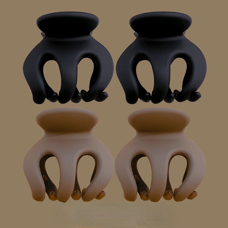 Bộ 1-4 Kẹp Tóc Đơn Giản Thời Trang Hàn Quốc Cho Nữ