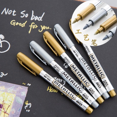 Bút lông màu ánh kim dùng trang trí DIY