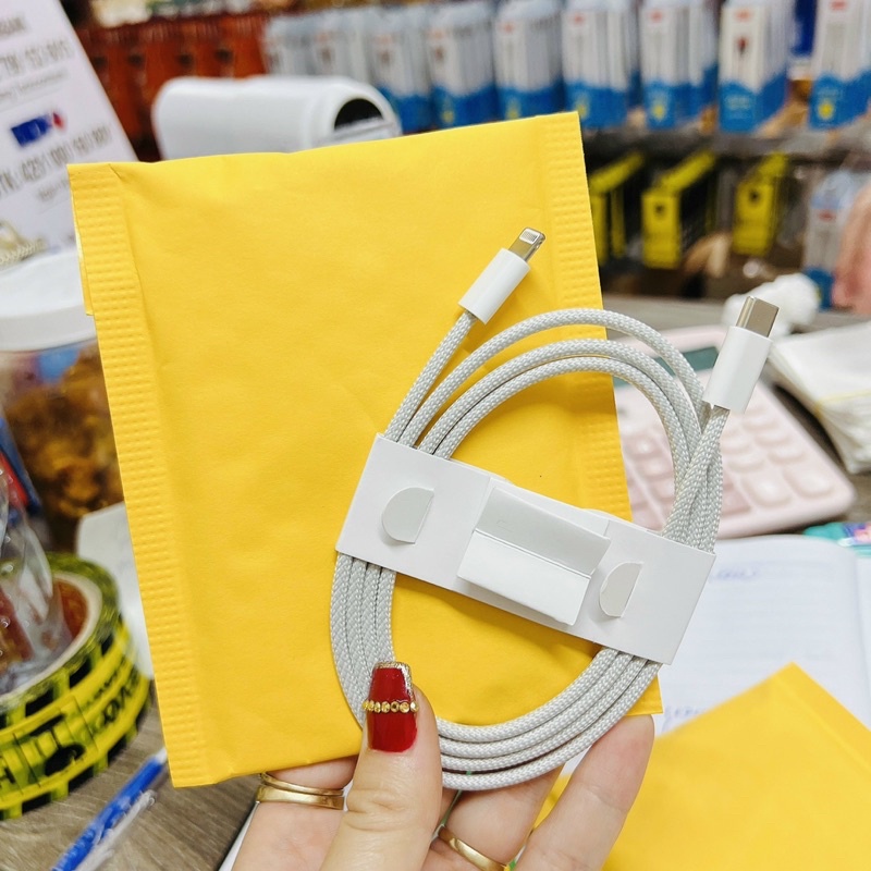 Cáp 20w Bọc Dù Chân iphone Hàng Xuất Nhật