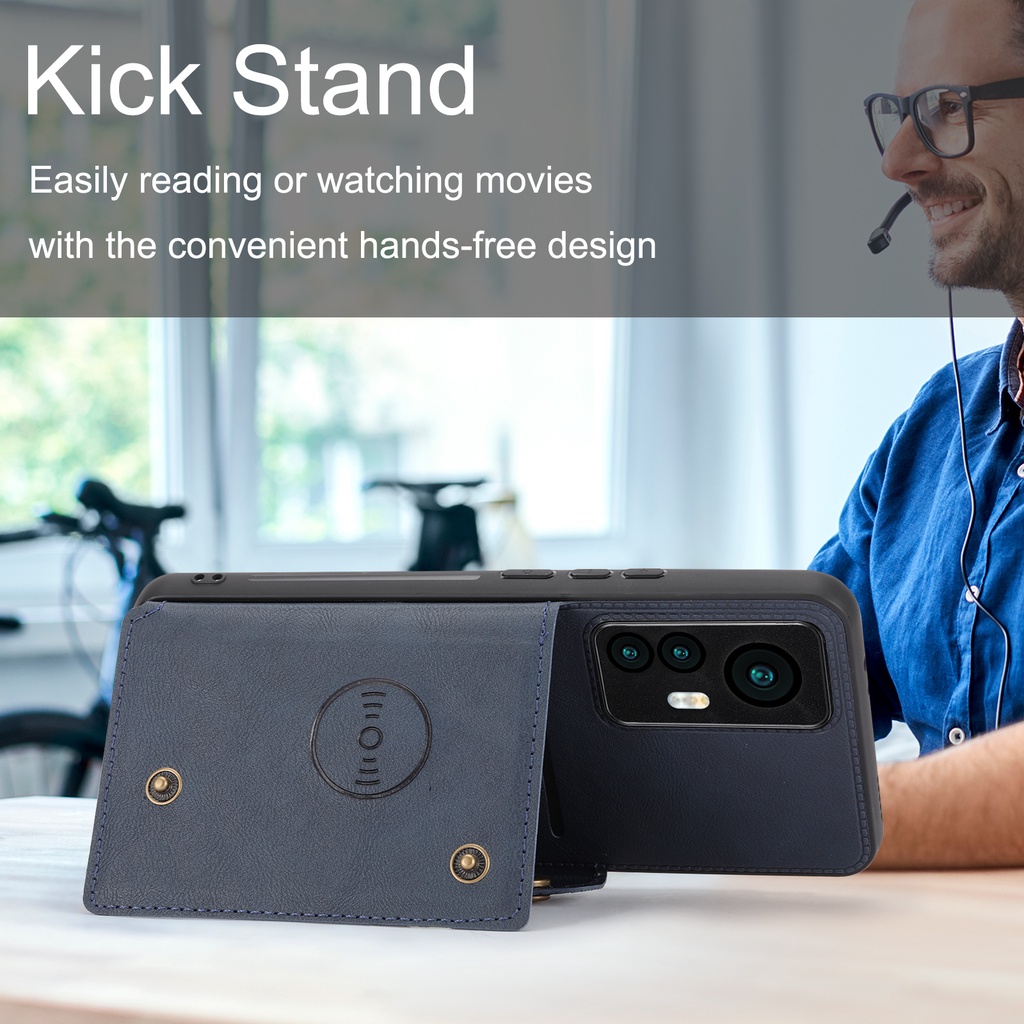 Ốp điện thoại Kiểu Ví Tiền Cho Redmi note 11 11s 10 10s PRO 10C 8A 9T 7A 4G 5G 10X PRO