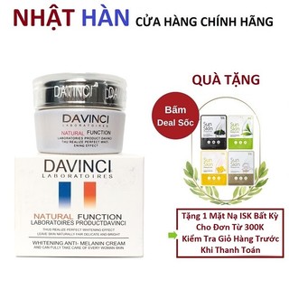 Kem dưỡng da cao cấp DAVINCI 30ml  Có giấy công bố của BỘ Y Tế Nay đã có tem chống hàng giả