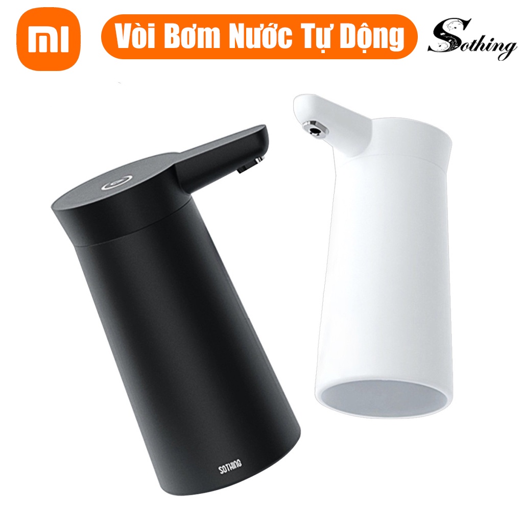 Vòi bơm nước tự động xiaomi SOTHING Xiangwu DSHJ-S-2004, Vòi bơm nước tự động SOTHING dùng được 90 ngày khi sạc đầy
