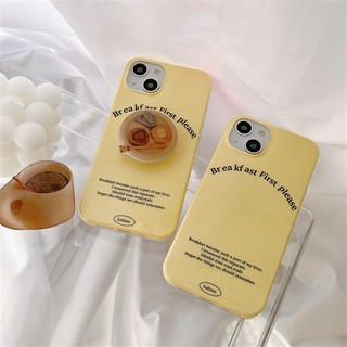 ỐP LƯNG DÀNH CHO IPHONE VÀNG KÈM POP