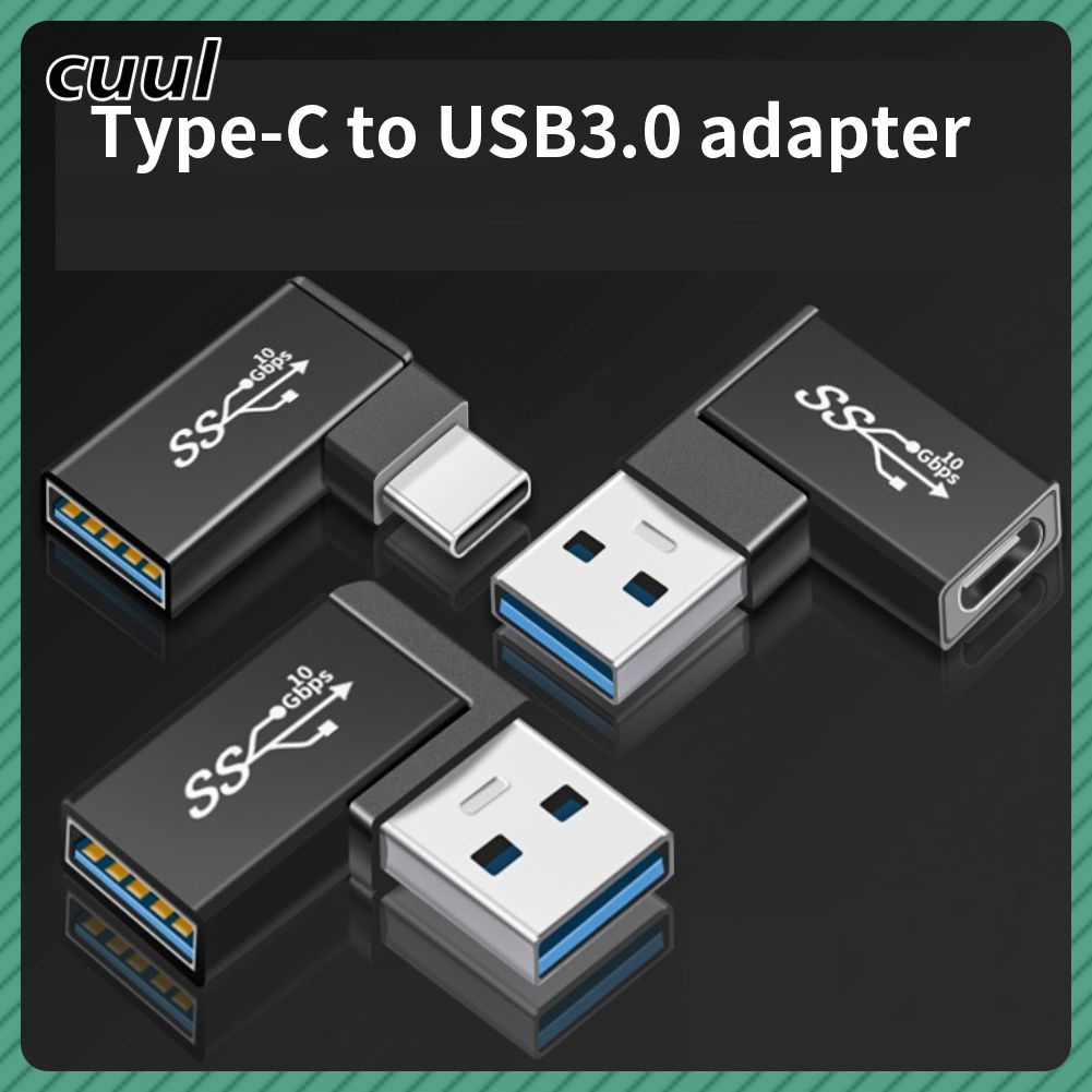 Còn Hàng Usb 3.0 Loại C Sang Usb 3.0 Nam Otg Adapter 10Gbps Loại C Usb 3.0 bộ Chuyển Đổi Góc 90 Độ Cho Usb C Otg Cổng Kết Nối Cá Tuyết