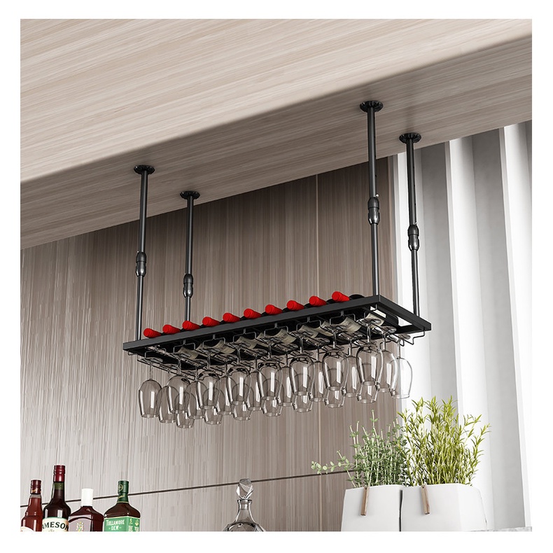 Giá treo ly quầy bar