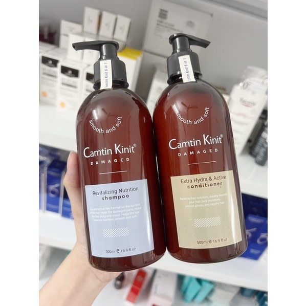 Cặp dầu gội xả Camtin Kinit 500ml