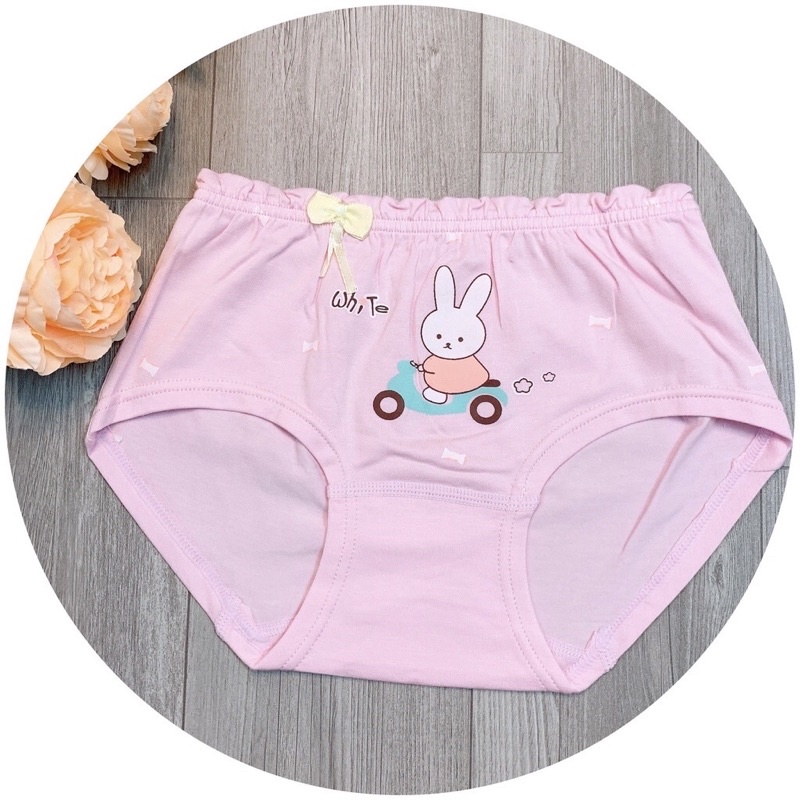 Quần chíp bé gái,  100% cotton co giãn đàn hồi tốt, thông thoáng thấm hút mồ hồi TE2