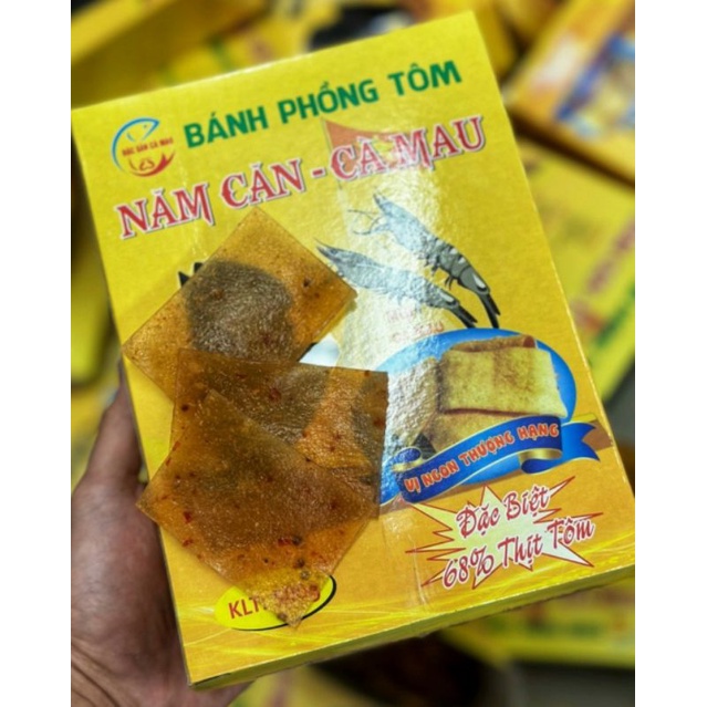 Bánh phồng tôm năm căn cà mau 150gr