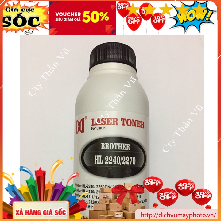 Mực đổ siêu mịn dùng cho máy in Brother 2321, 2361 ,Xerox P115w/ M115/ P225/ M225/ P265 giá rẻ dùng lâu Kholinhkienmayin