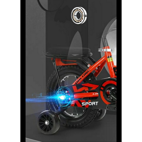 XE ĐẠP GẤP GỌN THỂ THAO BABY SPORT CHO BÉ,size 12.14.16.18inh