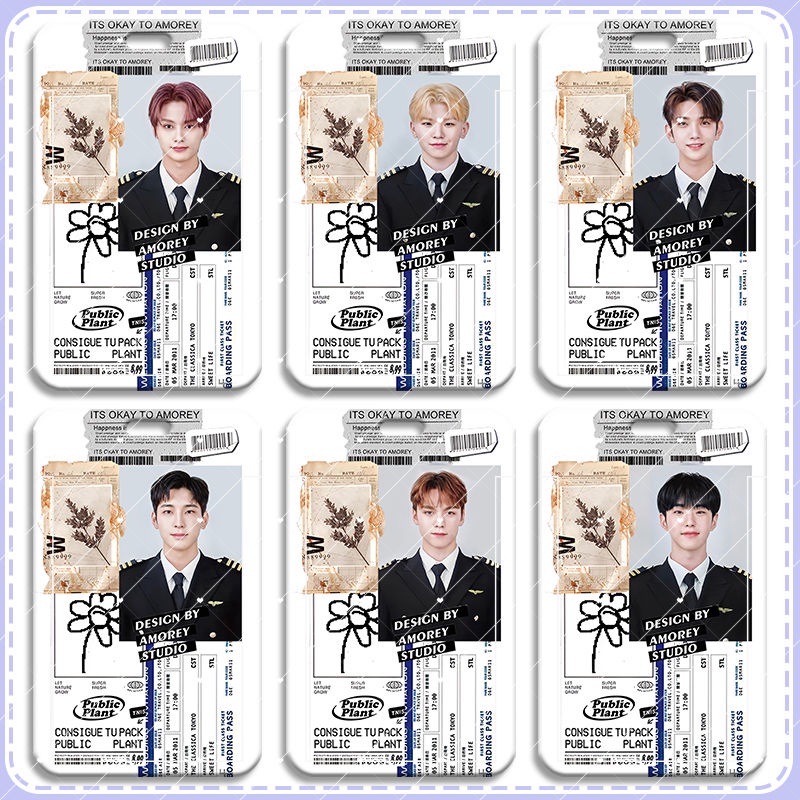 Vỏ Bọc Thẻ ID / Danh Thiếp In Hình Nhóm Nhạc K-POP SEVENTEEN