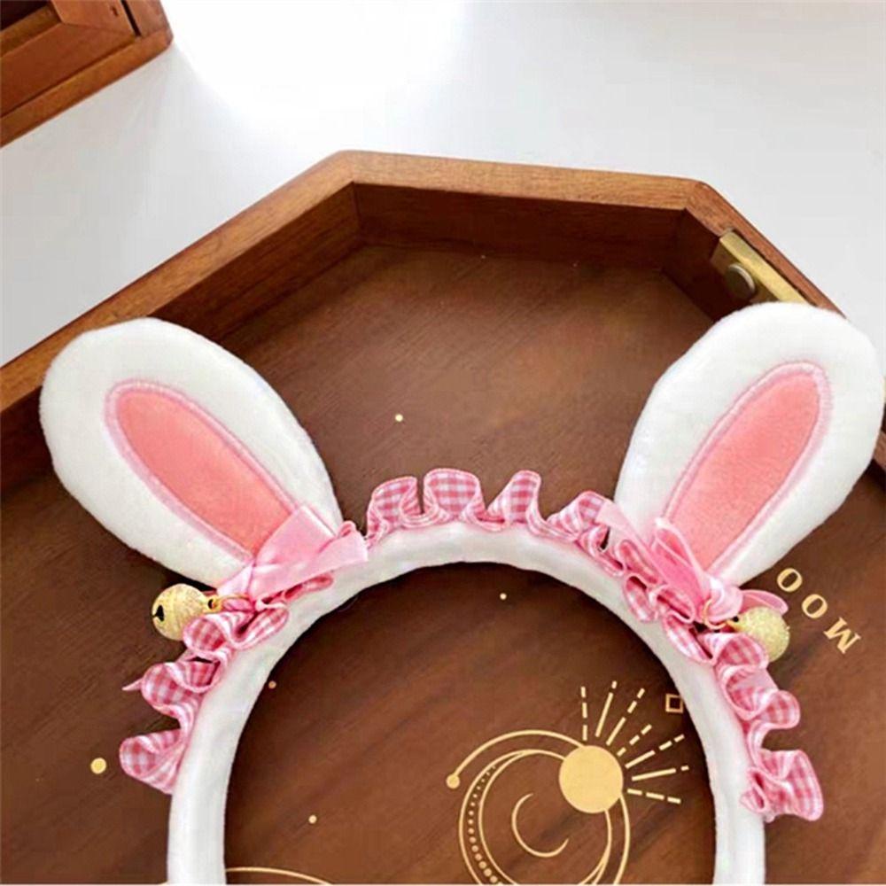 DANILO Băng Đô Cài Tóc Hình Thỏ Phối Tua Rua Dễ Thương Cho Nữ