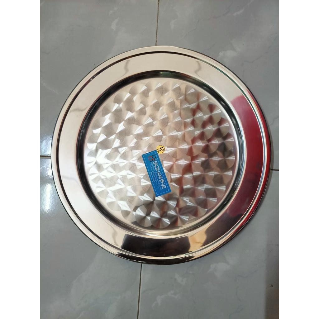 Mâm inox 48 cm và 52 cm