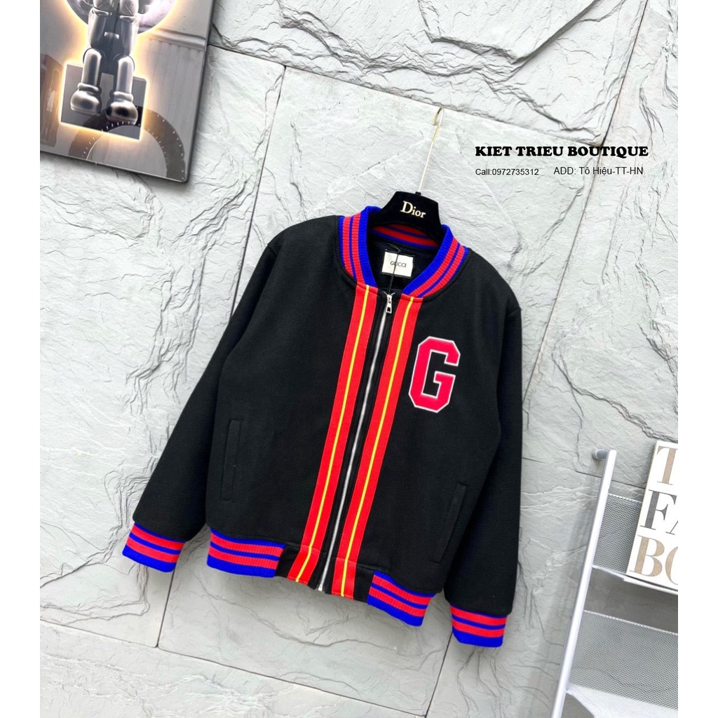 Áo khoác bomber gucci hot hit thu đông 2022