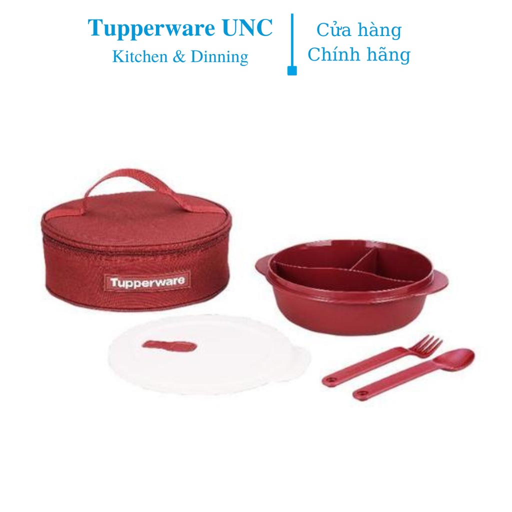 Bộ hộp cơm chia ngăn Tupperware Crystalwave Lunch Set