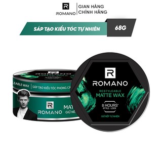 Wax Tạo Kiểu Tóc Romano 68g