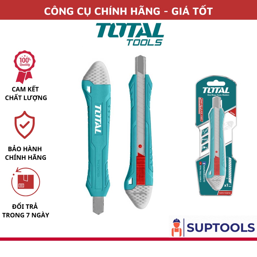 ĐỒ NGHỀ TOTAL Dao dọc giấy THT5110916 [Chính Hãng 100%]