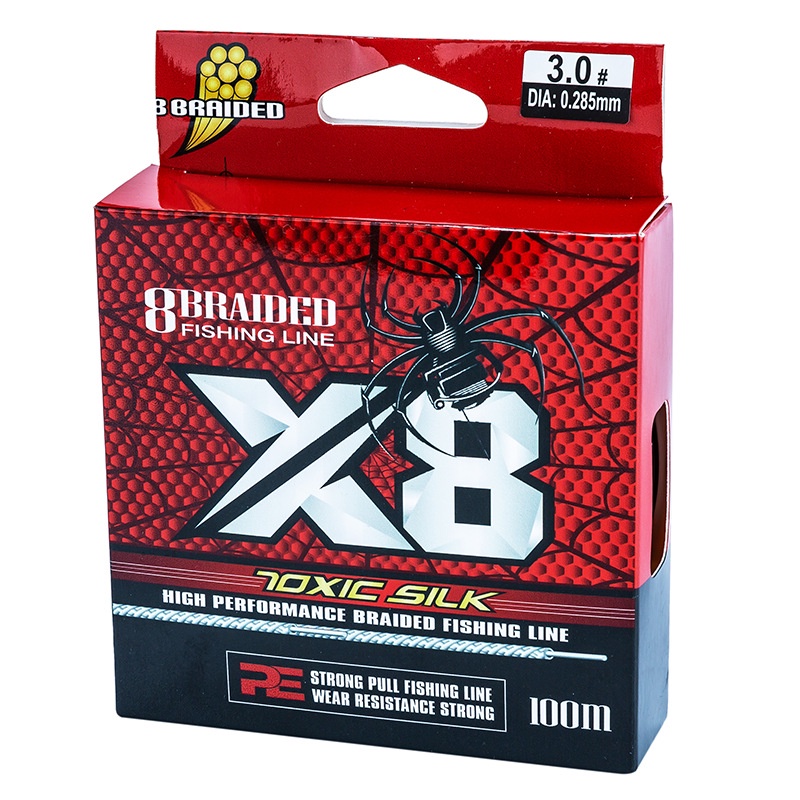 Dây dù PE câu cá câu cá siêu bền 8 sợi