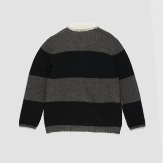Áo Len Cổ Bẻ RvR MENTAL STRIPES KNIT
