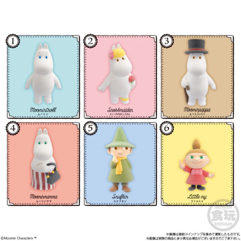 Bộ Sưu Tập Mô Hình MOOMIN Doll Collection