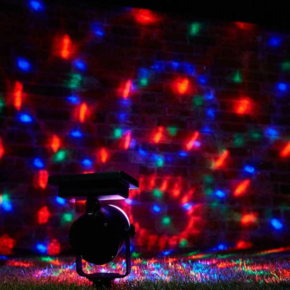 Đèn Laser Chiếu Sao Thay Đổi Màu Sắc Sử Dụng Năng Lượng Mặt Trời