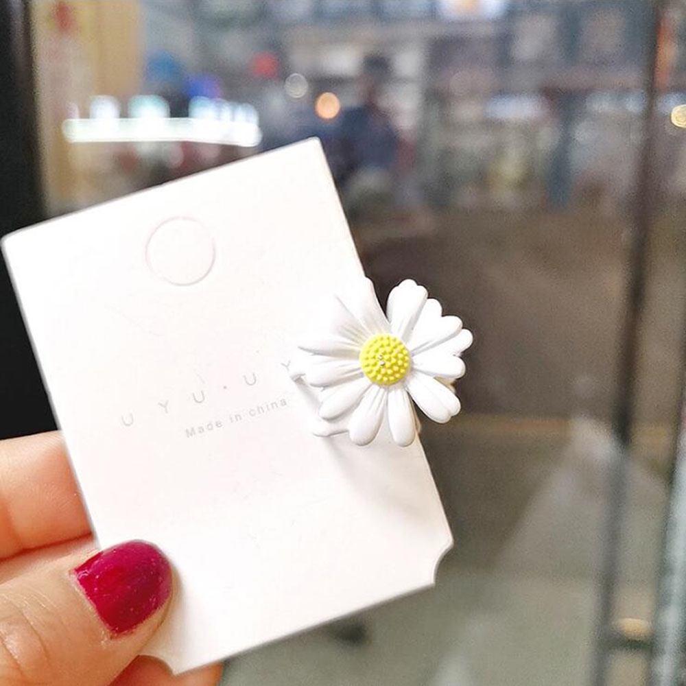 Kẹp Tóc Hoa Cúc Nhỏ Nhiều Màu Sắc Thời Trang Cho Nữ
