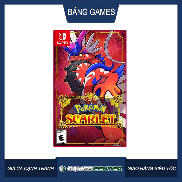 Băng game Nintendo Switch Pokémon Scarlet