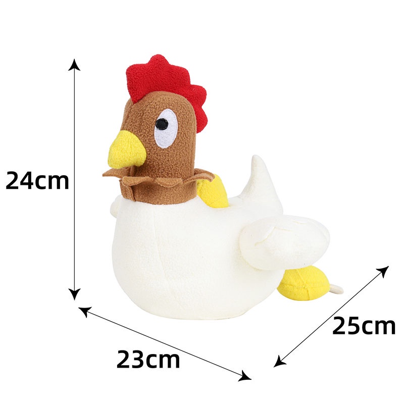 HamshMoc Đồ Chơi Nhồi Bông Mềm Mại Phát Ra Tiếng Kêu Khi Gặm Cho Thú Cưng 10 Tuổi